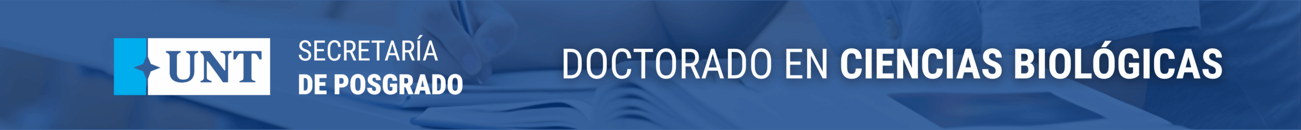 DOCTORADO EN CIENCIAS BIOLÓGICAS